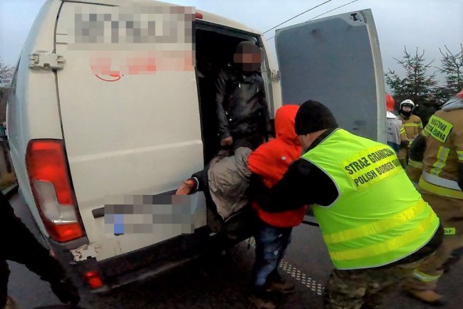 Polonya’da 23 Kaçak Göçmen Yakalandı