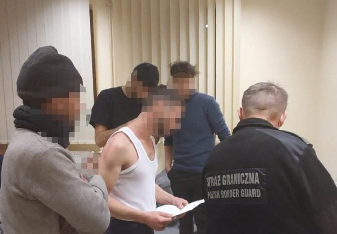 Polonya’da 23 Kaçak Göçmen Yakalandı