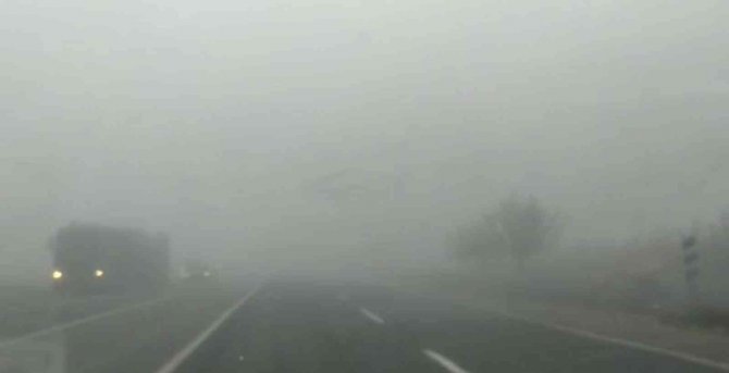 Şanlıurfa’da Sis Nedeniyle Görüş Mesafesi Düştü