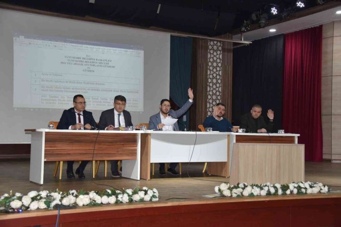 Yunusemre’de Yılın Son Meclisi Toplandı