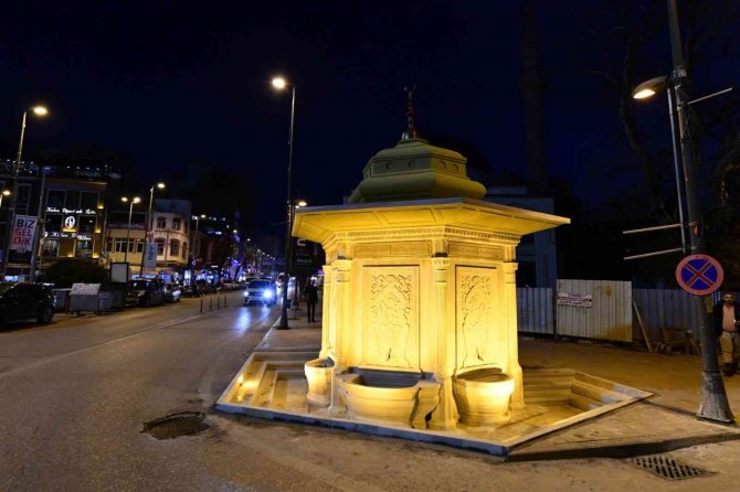 Haydar Çavuş Çeşmesi, İhtişamlı Görüntüsüne Kavuştu