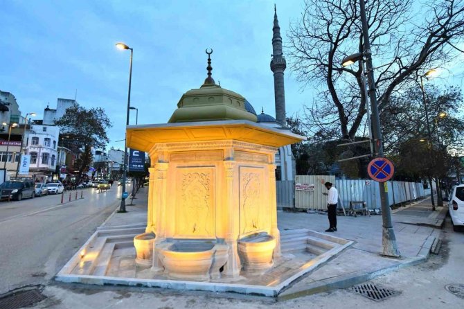 Haydar Çavuş Çeşmesi, İhtişamlı Görüntüsüne Kavuştu