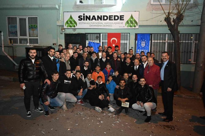 Başkan Aktaş’a Sinandede Karşılaması