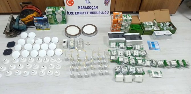 İ̇nşaat Malzemesi Çalan Şüpheli Tutuklandı