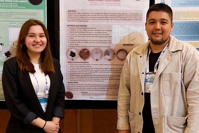 Paü Öğrencileri 6. Uluslararası Kozmetik Kongresinden Dereceyle Döndü