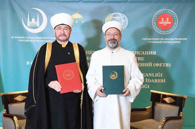 Rusya İle “Fetva Konularında İ̇şbirliği Mutabakat Zaptı” İmzalandı