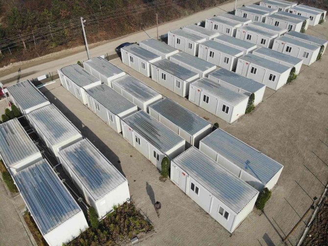 Konteyner Kent Kurulumu Tamamlandı