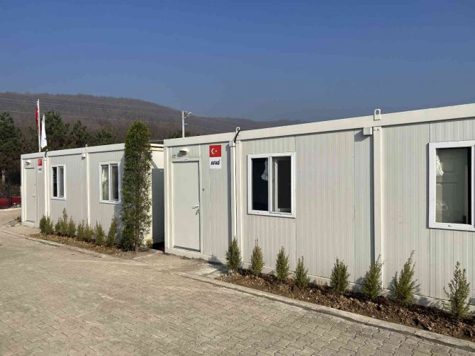 Konteyner Kent Kurulumu Tamamlandı