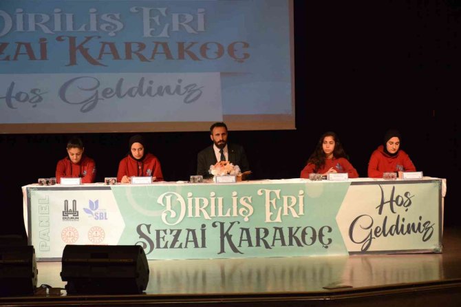 Erzurum’da ‘Diriliş Eri Sezai Karakoç’ Paneli