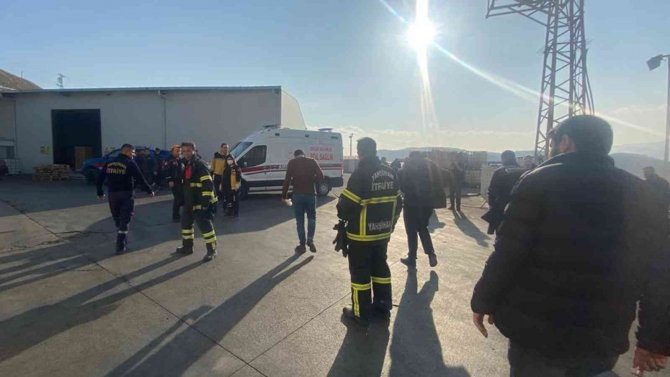 Kırıkkale’de Madeni Yağ Fabrikasında Yangın