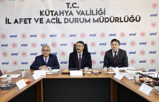 Kütahya’da Kış Tedbirleri Masaya Yatırıldı