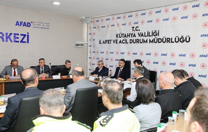 Kütahya’da Kış Tedbirleri Masaya Yatırıldı