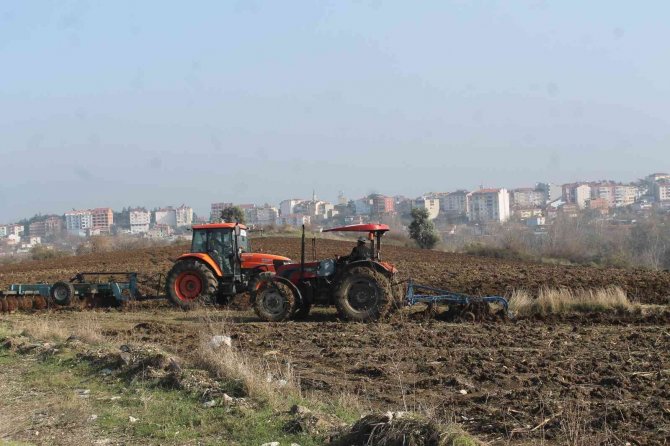 Manyas’ta Hububat Toprakla Buluştu