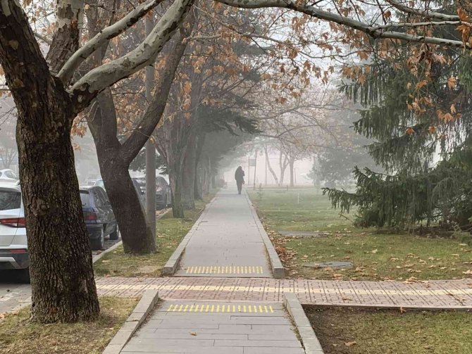Yunus Emre Kampüsü’nde Yoğun Sis