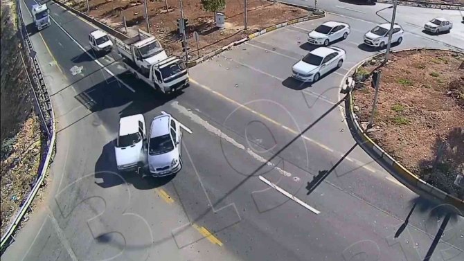 Şanlıurfa’daki Kazalar Polis Şehir Kamerasında