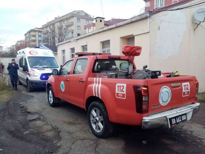 Çorlu Cezaevi’nde Yangın Tatbikatı