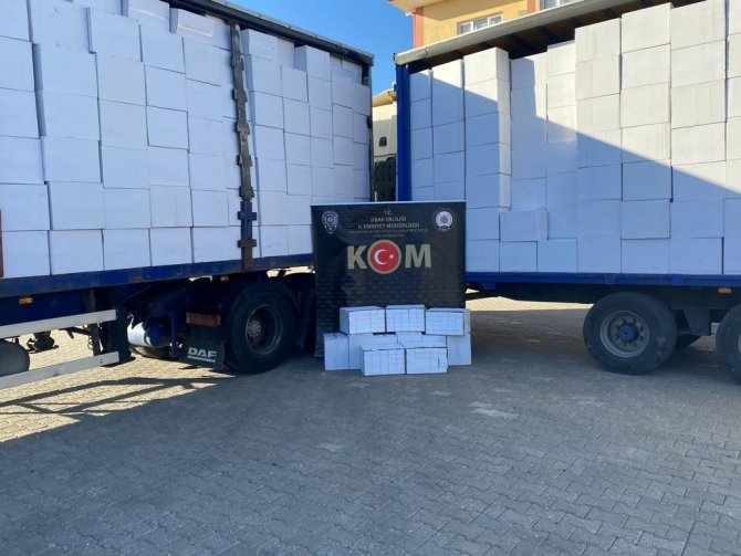 Uşak’ta 2022 Yılında 14 Milyon Değerinde Kaçak Makaron Yakalandı