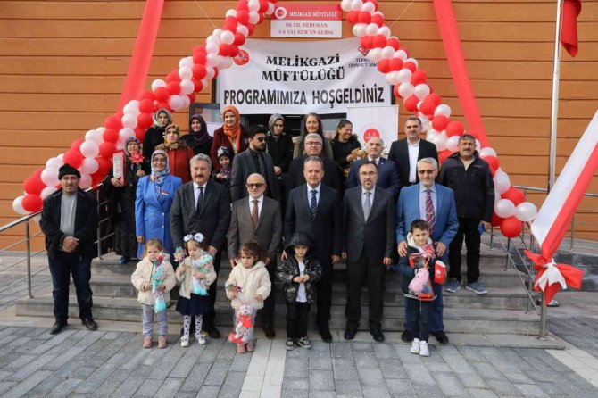 Başkan Palancıoğlu, 50. Yıl Dedeman 4-6 Yaş Kur’an Kursu’nun Açılışını Yaptı