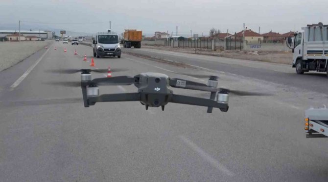Kural İhlalleri Metrelerce Uzaktan Dron İle Tespit Edildi