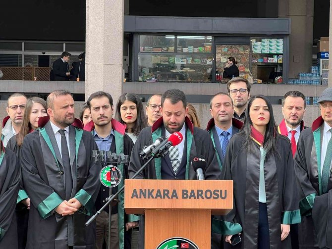 Ankara Barosu: "Mamak Belediyesi’nin İlgili Çalışanları Ve Yetkilileri Başta Olmak Üzere Suç Duyurusunda Bulunacağız"