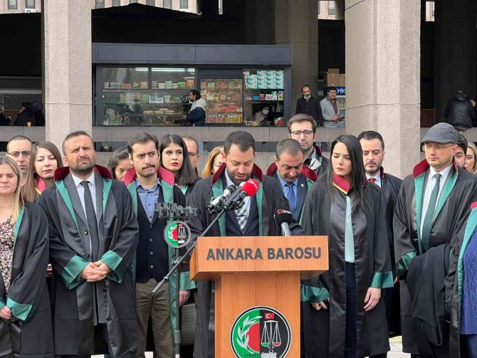 Ankara Barosu: "Mamak Belediyesi’nin İlgili Çalışanları Ve Yetkilileri Başta Olmak Üzere Suç Duyurusunda Bulunacağız"