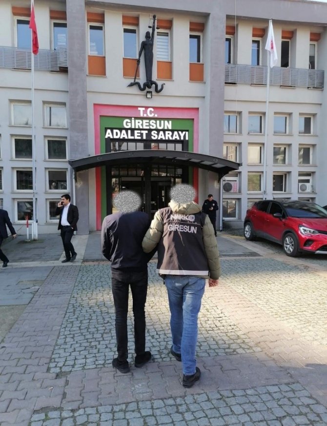 Giresun’da Uyuşturucu Ticaretinden 1 Kişi Tutuklandı