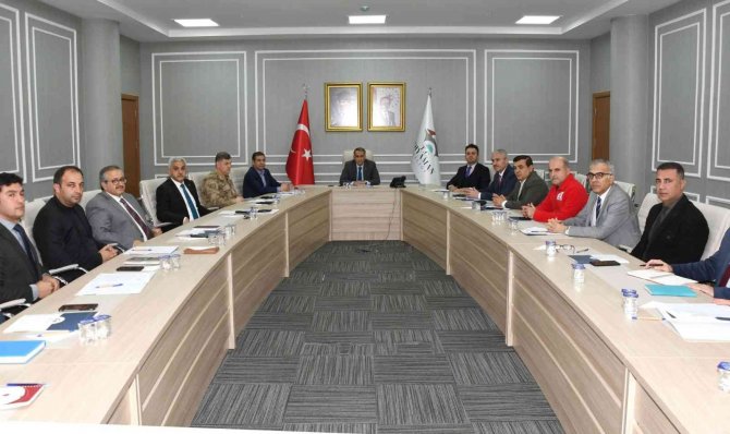 Adıyaman’ın Kış Tedbirleri Masaya Yatırıldı