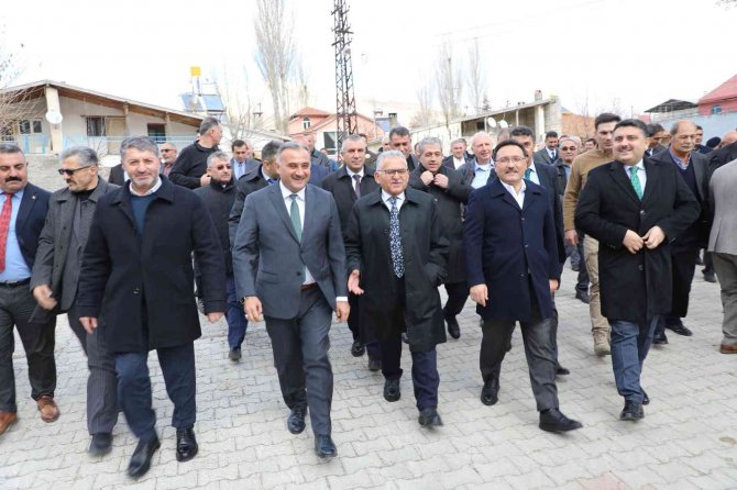 Vali Çiçek Ve Başkan Büyükkılıç’tan Develi’deki Çalışmalarda İnceleme