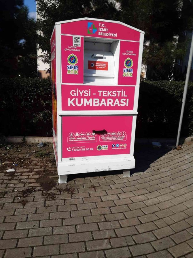 Tekstil Atık Toplama Kumbaraları Yenileniyor