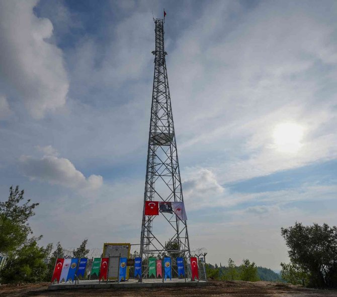 Adana’da İnsansız Yangın Gözetleme Kulesi Hizmete Açıldı