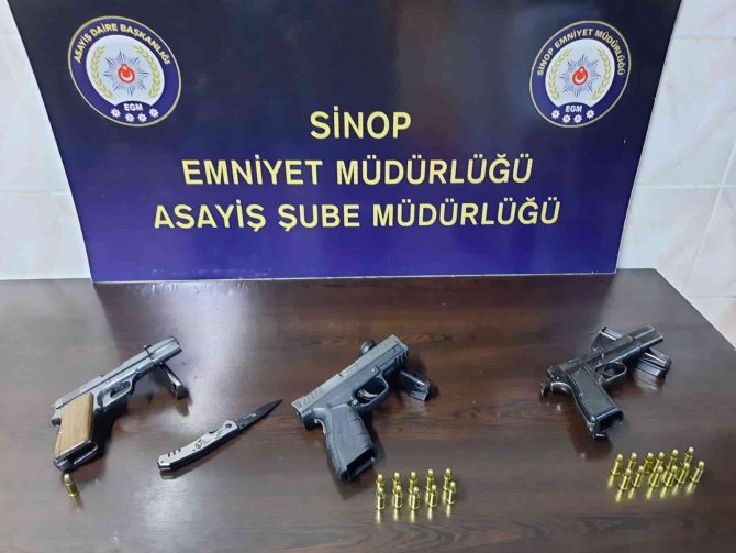 Sinop’taki Silahlı Kavganın Tarafları Adliyeye Sevk Edildi