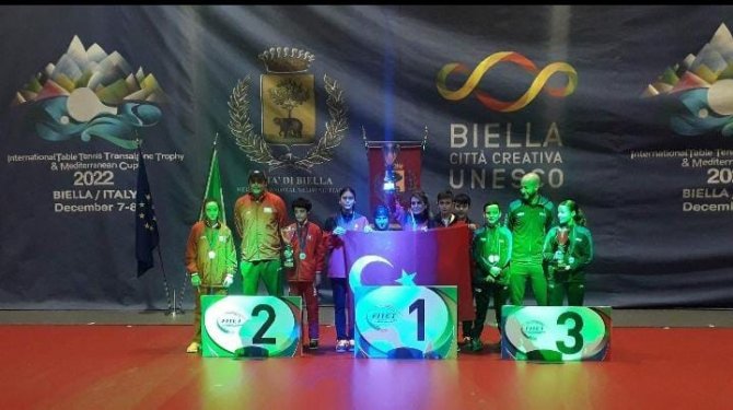 Türk Milli Takımının Genç Raketleri, Akdeniz Oyunları’na Damga Vurdu