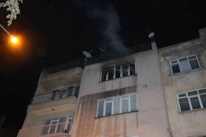 Televizyon Patlayınca Evde Yangın Çıktı