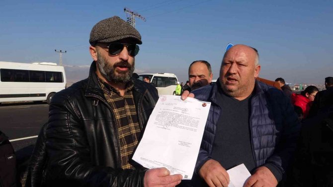 Hastane Yolunda Kavşak Eylemi