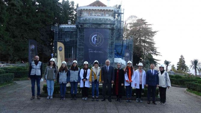 Atatürk Köşküne Tarihinin En Kapsamlı Restorasyonu Yapılıyor