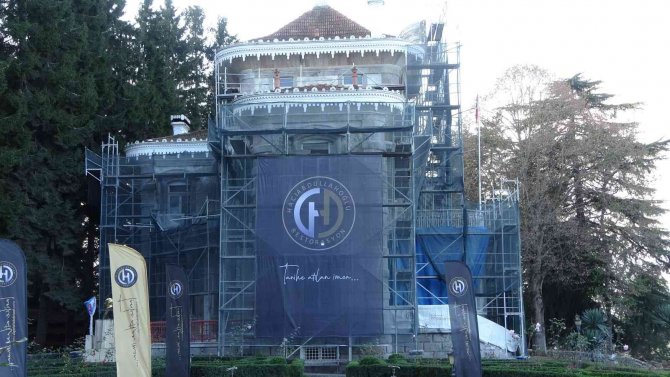 Atatürk Köşküne Tarihinin En Kapsamlı Restorasyonu Yapılıyor