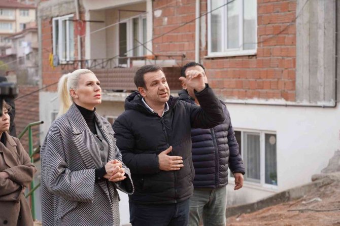 Şeyh Edebali Türbesi Yolunda Çalışmalar Devam Ediyor