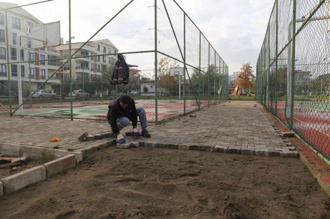 Tulumbacılar Parkı Yenileniyor