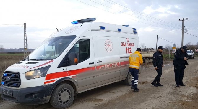 Edirne’de Üstüne Toprak Yığını Düşen İşçi Ağır Yaralandı