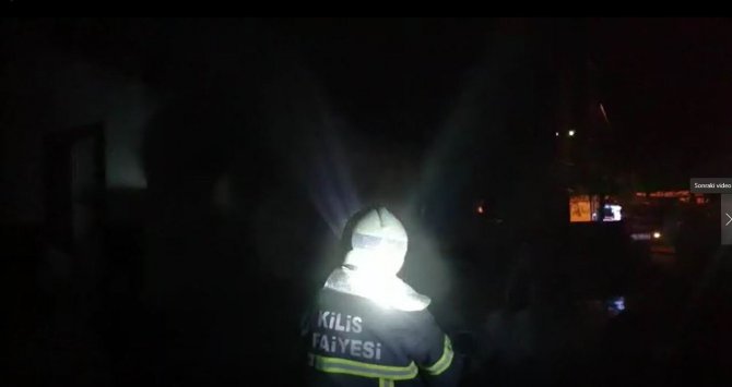 Kilis’te Yangın Korkuttu