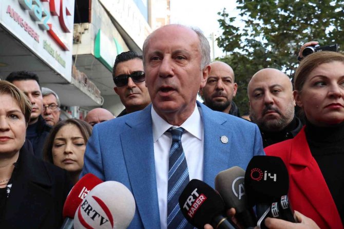 Memleket Partisi Genel Başkanı Muharrem İ̇nce: “6’lı Masanın Da Sicili Bozuk”