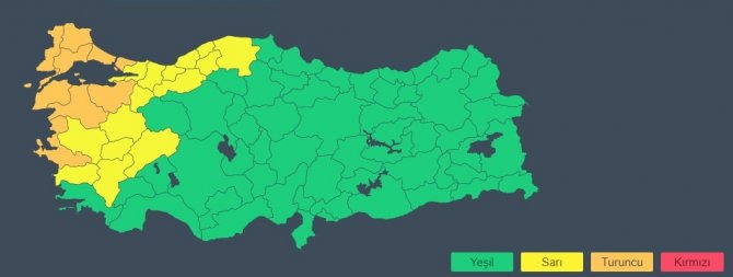 Meteoroloji’den İ̇stanbul’a Fırtına Uyarısı