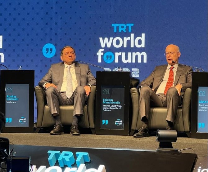 Pakistanlı Senatör Mandviwalla: "Stagflasyon Riskleri Altında Birçok Ülkenin Resesyondan Kaçınması İmkansız"