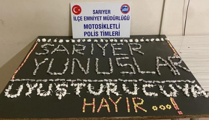 İ̇stanbul’da Kokain Operasyonu Kamerada: Yarım Milyon Liralık Ele Geçirildi