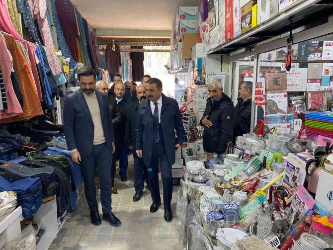 Siirt Valisi Hacıbektaşoğlu, Esnafın Sorunlarını Dinledi