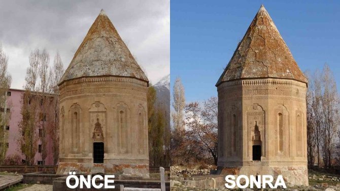 700 Yıllık Tarihi Yapının Siluetini Bozan Yurt Yıktırıldı