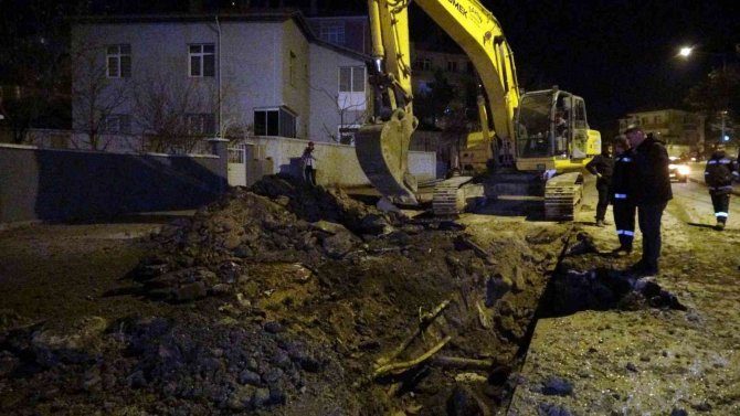 Yozgat’ta Doğalgaz Borusu Kırıldı, Kentin Gazı Kesildi