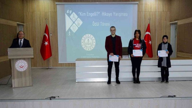 Rektör Özölçer, ‘Kim Engelli’ Yarışması Ödül Törenine Katıldı