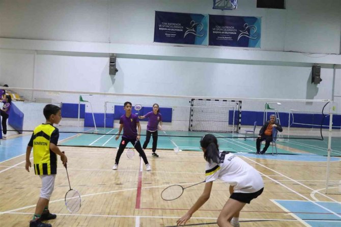 Aydın’da Badminton Seçmeleri Tamamlandı