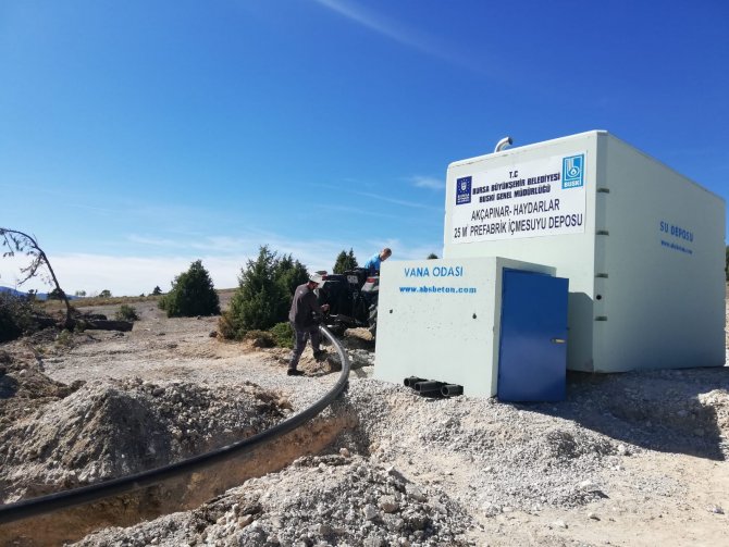 Bursa’da Kırsal Mahallelerde Tankerle Su Taşımaya Son